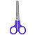 Tesoura Escolar KS-65 Ponta Redonda Cis Cores - Imagem 1