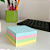 Bloco Adesivo 76x76mm 400 Folhas Tons Pastel - Imagem 2