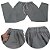 Calça Brim Pesado Cinza Uniforme Profissional - Imagem 5