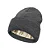 GORRO DE CETIM DE SEDA ELITE - CINZA - Imagem 1