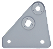 SUPORTE LAT.FAROL TWISTER CBX 04/08 ESQ. - Imagem 1
