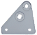 SUPORTE LAT. FAROL TWISTER CBX 04/08 DIREITO - Imagem 1