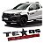 Emblema texas edition Pick-Up camionete cor preto - Imagem 1