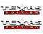 Emblema texas editon cromado camionete pick-ups cromado - Imagem 1