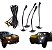 Kit 4 Luz De Grade Led Laranja Para Camionetes Laranjada - Imagem 1
