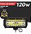 Kit Farol De Barra Led 120w 9-60vcamionete Off Road - Imagem 2