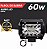 Kit Farol De Barra Super Led 8d 60w 12v-60v Off Road - Imagem 2