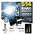 Lâmpada Super Led Farol S14 Headlight Nano Shocklight h11 h27 hb4 h4 h7 h1 h3. - Imagem 2