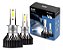 Kit Lâmpada Farol Super Led Xênon V6 H3 120w 12v-48v 6000k - Imagem 1