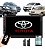 Kit Multimídia Mp5 2 Din Hilux 2006 2007 2008 2009 2010 2011 - Imagem 1