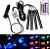 Kit Iluminação Led Interior Carro Neon Rgb Tuning C/controle - Imagem 1