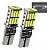 2x Lampada Meia Luz C4 Pallas Pingo T10 26 Leds Cambus 6000k - Imagem 1