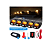 Cab Light Luz Led Teto Cabine Camionete 5 uni laranjado - Imagem 3