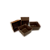 Base Quadrada de Chocolate Meio Amargo - Imagem 1