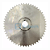 Engrenagem do Pinhão Amassadeira Espiral AE 15 25 40 kg GPaniz Z16/Z54 - Imagem 1