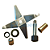 Eixo Completo para Liquidificador LS 4 LS 10 Skymsen Siemsen Original - Imagem 1