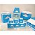 Kit Higiene em MDF de nuvem pintado de azul - Imagem 1