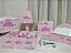 Kit Higiene em MDF de nuvem pintado na cor rosa - Imagem 2