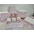 Kit Higiene em MDF de nuvem pintado de rosa claro - Imagem 2