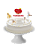 LINHA DE FESTA AMADO CORAÇÃO -  DECORAÇÃO DE BOLO - COM 5 PERSONAGEM - Imagem 1