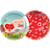 LINHA DE FESTA AMADO CORAÇÃO -  PRATO DE PAPEL - 08 UND - 18 CM - Imagem 1