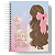 Planner Anual - Menina Laço Rosa - Imagem 1