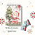 KIT NATAL 2: Bloquinho + Chaveiro Post It (Capas iguais) - Imagem 1
