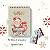 KIT NATAL 6: Bloquinho + Chaveiro Post It (Capas iguais) - Imagem 1
