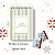 KIT NATAL 16: Bloquinho + Chaveiro Post It (Capas iguais) - Imagem 1