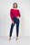 Calça Jeans Agata Cigarrete Flor de Lis F22320 - Imagem 1