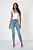 Calça Jeans Agata Cropped Flor de Lis  F62312 - Imagem 1