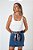 Blusa Regata Justa Flor de Lis F67274 - Imagem 1