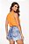 Shorts Jeans Hot Pants Flor de Lis F63229 - Imagem 2
