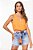 Shorts Jeans Hot Pants Flor de Lis F63229 - Imagem 1