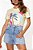 Shorts Jeans Hot Pants F63242 - Imagem 1