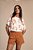 Blusa Solta Cropped Flor de Lis F67471 - Imagem 2