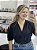 Blusa Transpassada Flor de Lis  F27237 - Imagem 1