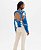 Blusa Flor de Lis Estampada F27638 - Imagem 4