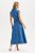 Vestido Denim Maxi Midi Flor de Lis F28258 - Imagem 3