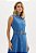 Vestido Denim Maxi Midi Flor de Lis F28258 - Imagem 2