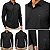 Camisa Masculina Slim Manga Longa Ogochi Original - Imagem 4