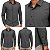Camisa Masculina Slim Manga Longa Ogochi Original - Imagem 5