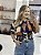 Blusa Solta Flor de Lis F67513 - Imagem 3