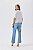 Calça Jeans Ambar Wide Com Cinto Leg Flor de Lis F62384C - Imagem 1