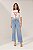 Calça Jeans Ambar Wide Com Cinto Leg Flor de Lis F62384C - Imagem 5