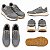 Tênis Casual Masculino Ogochi Sintetico - Imagem 5