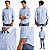 Camisa Masculina Slim Fit ML Dlz D9034 - Imagem 5