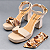 Sandalia Feminino Salto bloco Couro Legitimo Bottero Original - Imagem 2