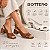 Sandalia Slingback Feminino Salto bloco Couro Legitimo Bottero Original - Imagem 1