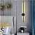 Arandela One Way Luz Indireta Preto 90cm LED 20W 3K/4K/6,5K EBAR61700 - Imagem 2